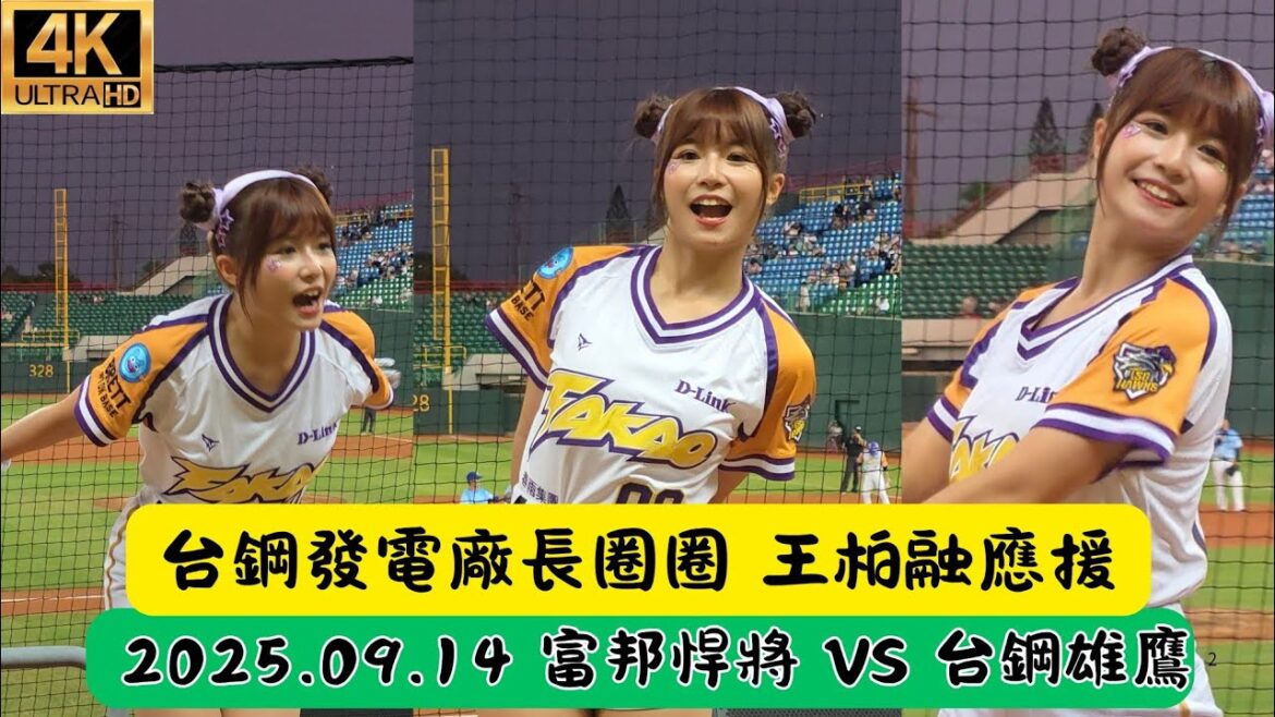 20250914 圈圈 王柏融 鷹勇戰士應援