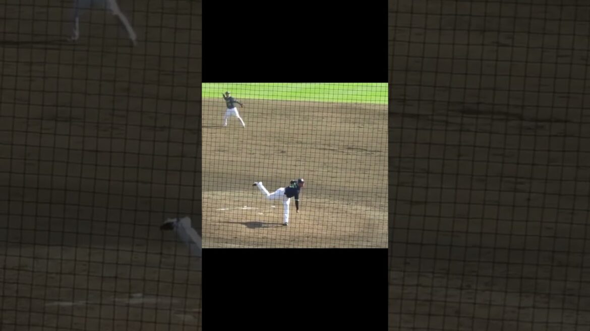 【スワローズ】清水昇の投球フォーム2024年5月29日 読売ジャイアンツ対ヤクルトスワローズ