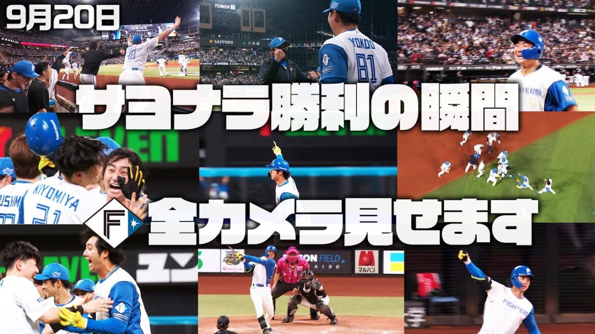 【全カメラ見せます】9月20日 #サヨナラ勝利 の瞬間🎉　#淺間大基 が決めた！ 【 #大航海は続く 】
