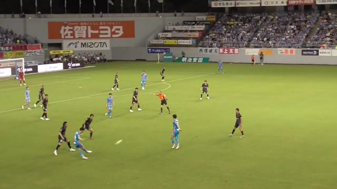 #齋藤俊輔 のシュートで先制、サガン鳥栖 0-1 #水戸ホーリーホック