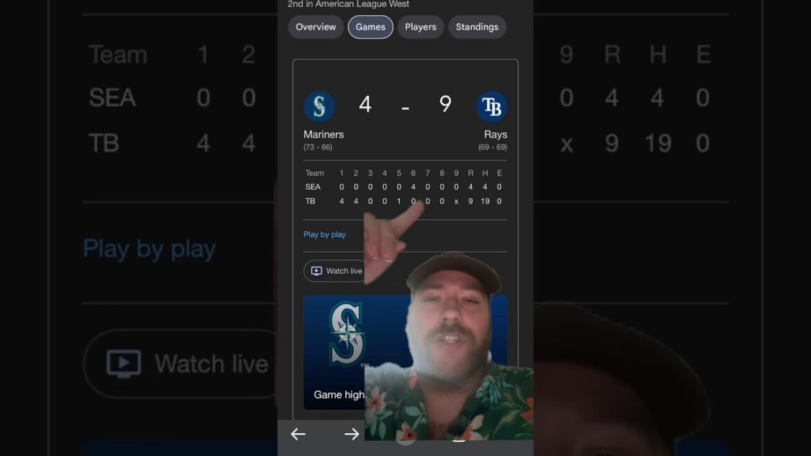シアトルマリナーズは今、弱いチームだ
