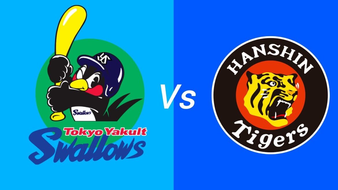 阪神タイガース対ヤクルトスワローズの野球試合のスコア NPB 2025