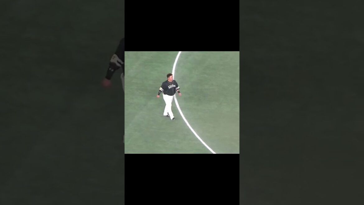 山川穂高 試合前のウォーミングアップ【読売ジャイアンツ対ソフトバンクホークス2024年5月30日】