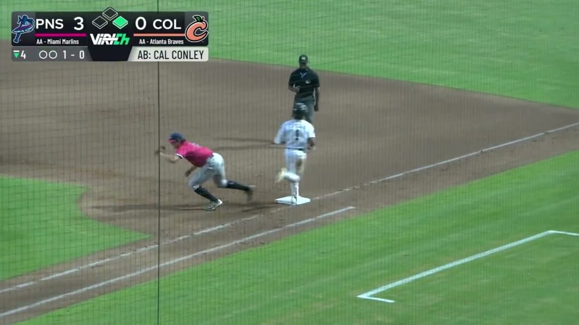 8/19/25: Serna makes diving play at shortstop