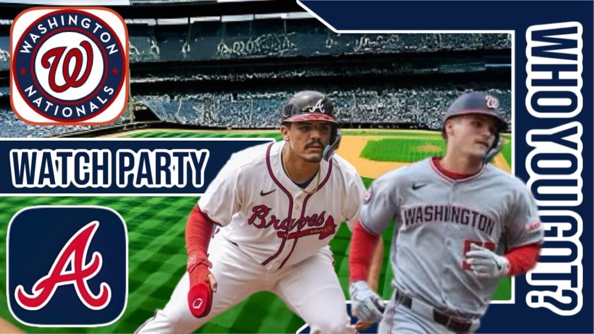 Washington Nationals vs Atlanta Braves | Live Play by Play | 3D Presentation | #mlb 9-23-2025 ⚾🔥
