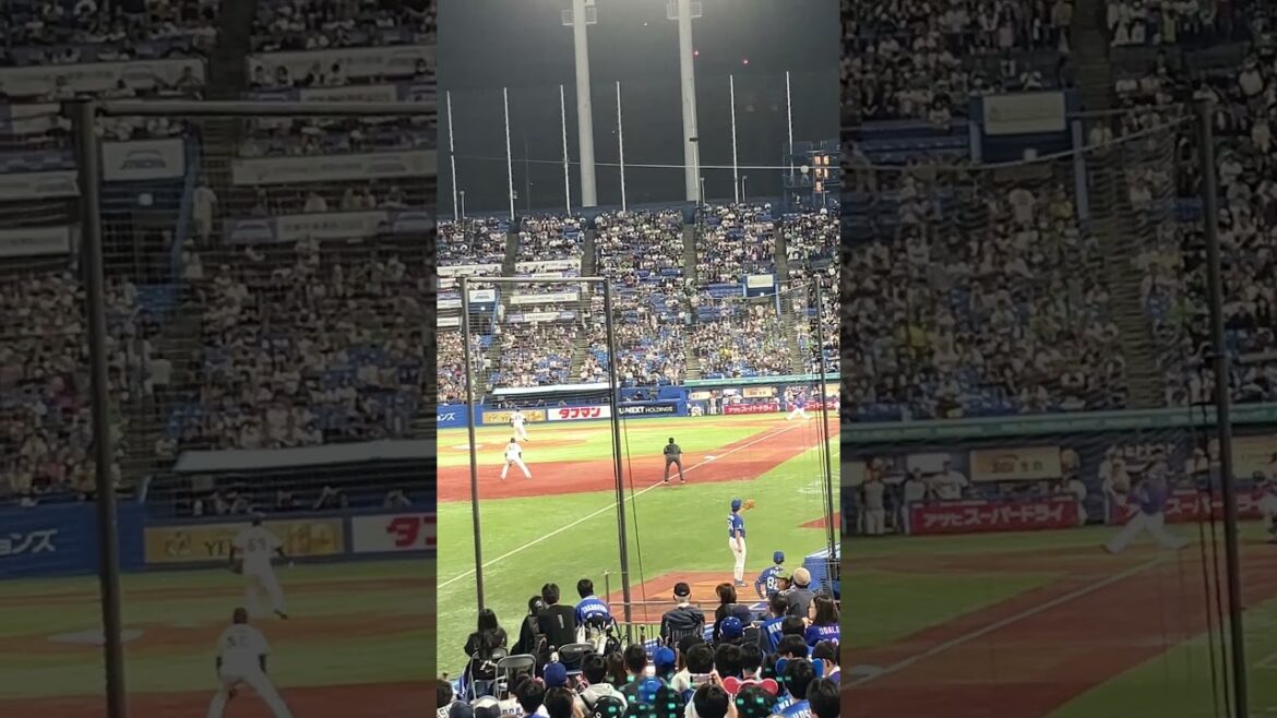 森駿太のプロ初安打の様子！#中日ドラゴンズ #明治神宮野球場