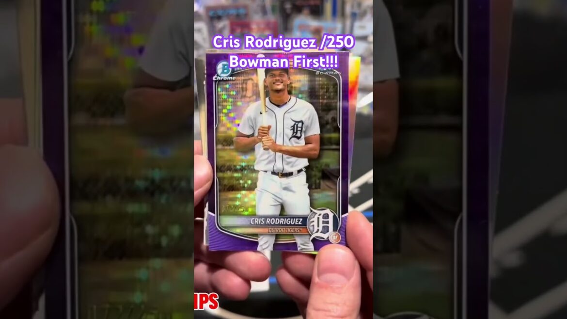 Cris Rodriguez /250!!! #sportscards #baseballcards #tradingcards #baseball #topps #panini #cool #wow