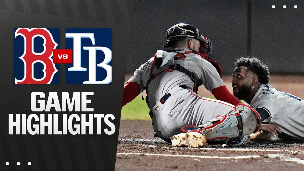 Red Sox vs. Rays Game Highlights (9/21/25) | MLB Highlights