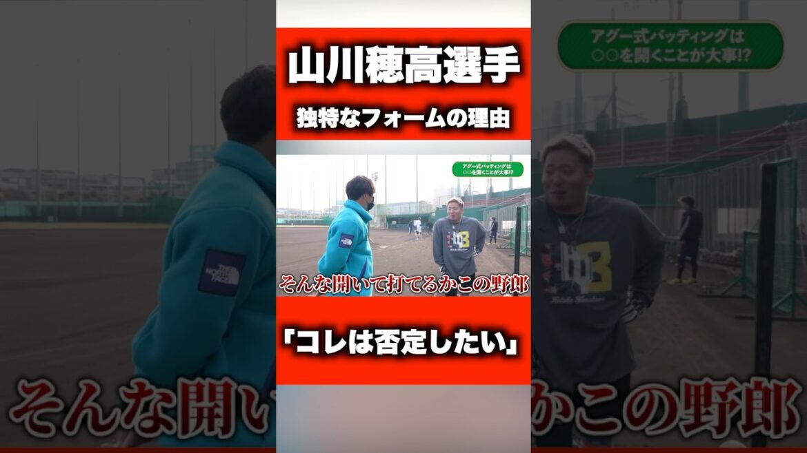 山川穂高選手の否定したいバッティング理論 #野球 #プロ野球 #ソフトバンク #山川穂高