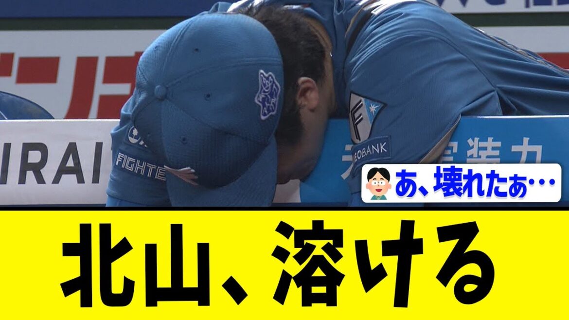 【悲報】日ハム北山亘基さん･･･