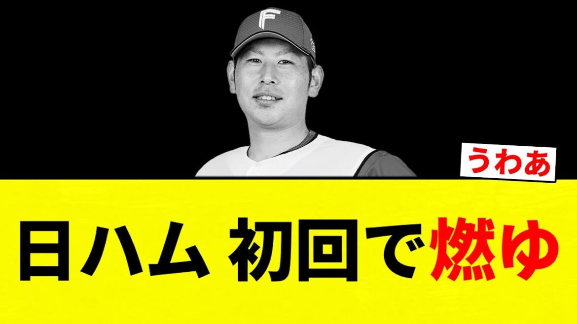 【早すぎやろ】日ハム 初回で燃ゆ【プロ野球反応集】【2chスレ】【なんG】