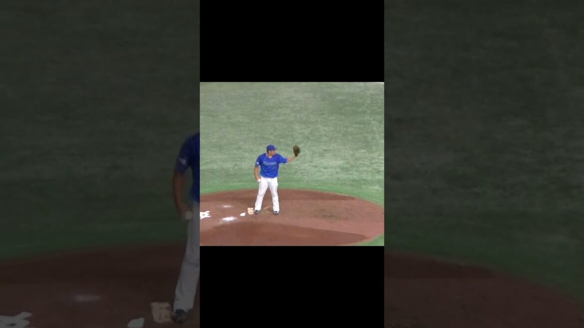 ベイスターズ中川虎大の投球フォーム（2024年7月12日読売ジャイアンツ対 横浜DeNAベイスターズ）