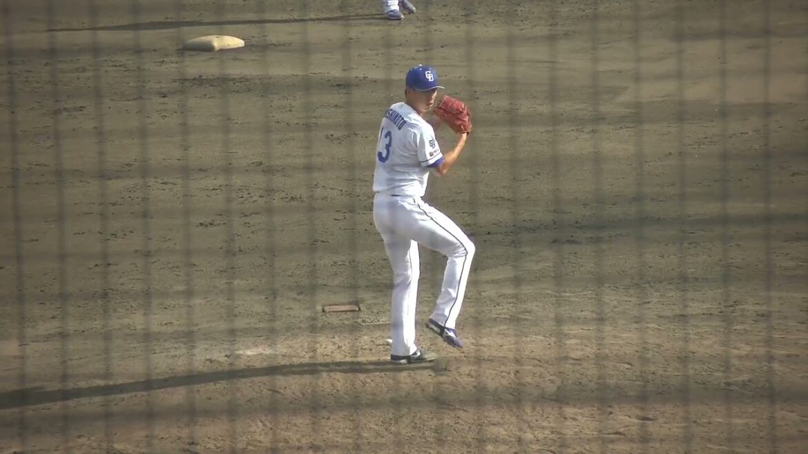 中日ドラゴンズ 橋本侑樹投手 投球練習 2025/9/26 ナゴヤ球場