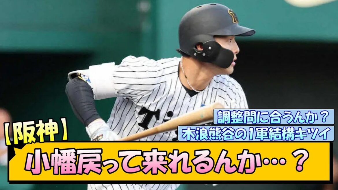 【阪神】小幡戻って来れるんか…？