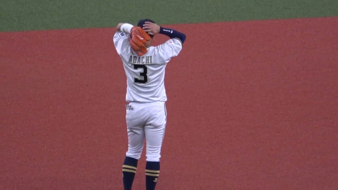 【オリックス】引退試合 T-岡田・安達・小田の8回の守備 現地映像