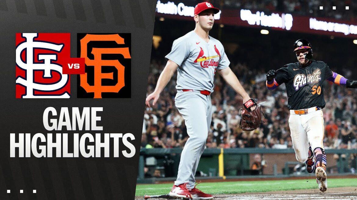 Cardinals vs. Giants Game Highlights (9/23/25) | MLB Highlights