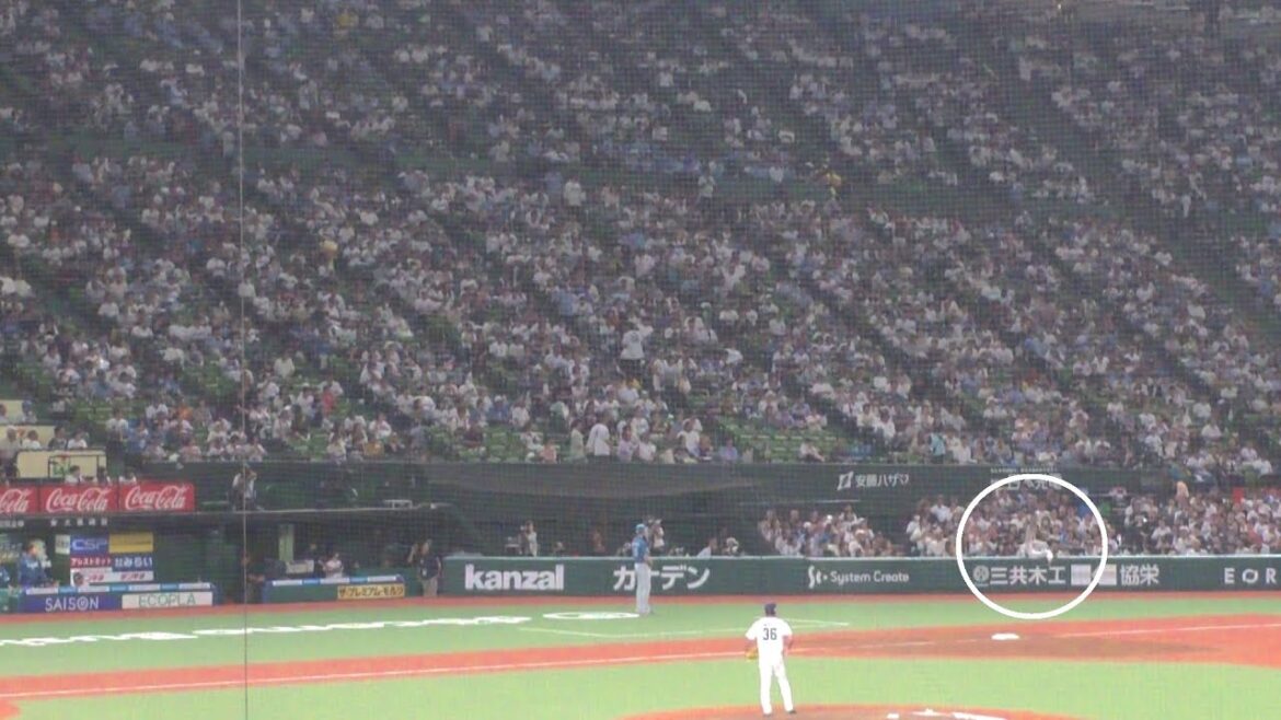 西武 山村崇嘉 ナイスプレー　西武 vs 日本ハム　2025年9月25日(木)　ベルーナドーム