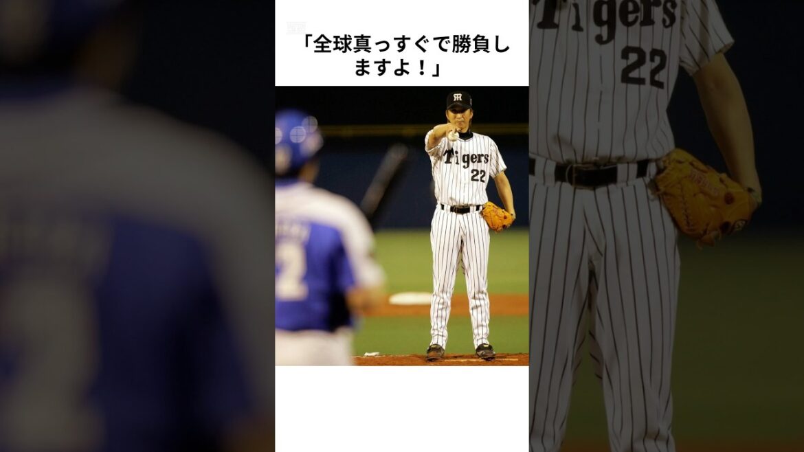 「ストレートだけで抑える？！」藤川球児に関する雑学#阪神タイガース #プロ野球 #shorts