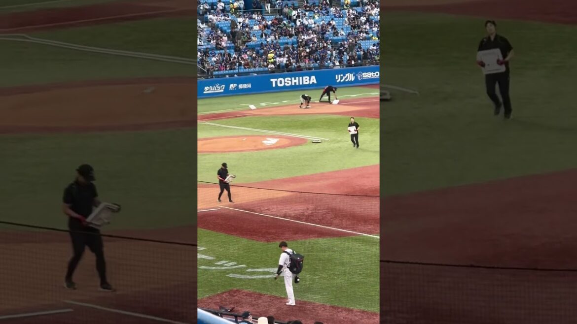 村上宗隆選手頑張って！今日もベンチ