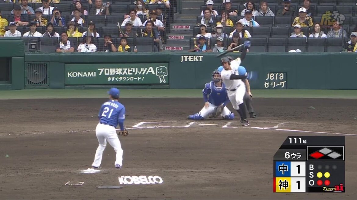 【大仕事】6回裏、代打 #ヘルナンデス 選手のライト勝ち越しタイムリーヒット！【2025/9/28 Ｔ－Ｄ】