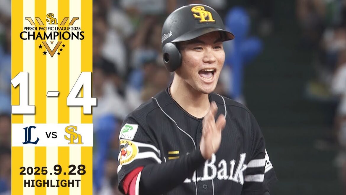 Fukuoka-SoftBank-Hawks: 【ハイライト】佐藤直がソロホームランを含む4安打猛打賞の大活躍!!9月28日(日)vs埼玉西武 【ハイライト】佐藤直がソロホームランを含む4安打猛打賞の大活躍!!9月28日(日)vs埼玉西武