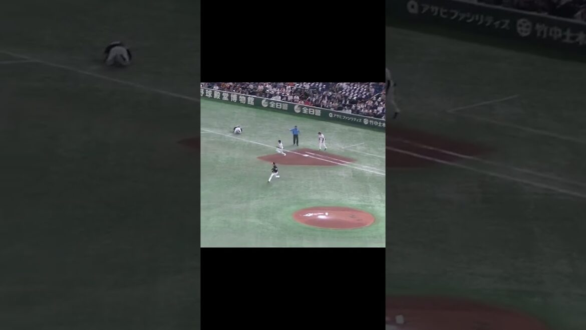 丸佳浩がファースト横抜く二塁打を放つ【読売ジャイアンツ対ソフトバンクホークス2024年5月30日】