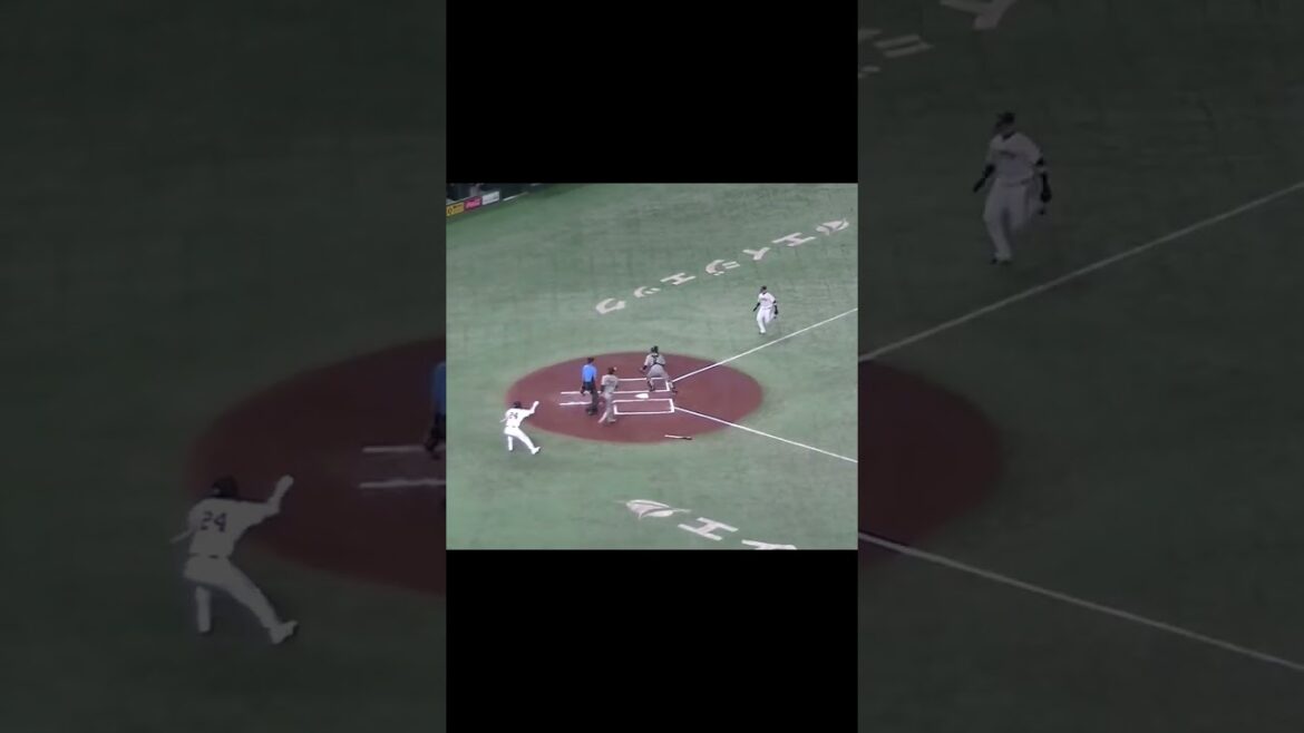 岡本和真 難攻不落の才木浩人から先制タイムリーヒットを放つ（2024年7月16日読売ジャイアンツ対 阪神タイガース）