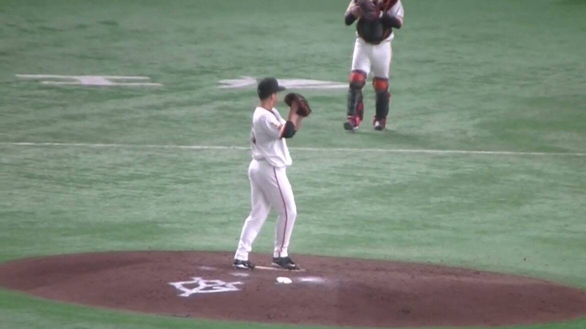 【野球選手フォーム集】大勢の投球フォーム（読売ジャイアンツ対 広島カープ 2025年9月19日）