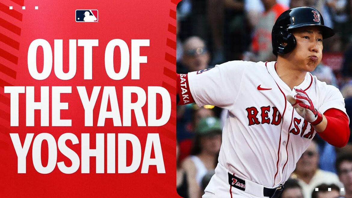 Masataka Yoshida gives the Red Sox an early lead with a solo smash! | 吉田正尚ハイライト