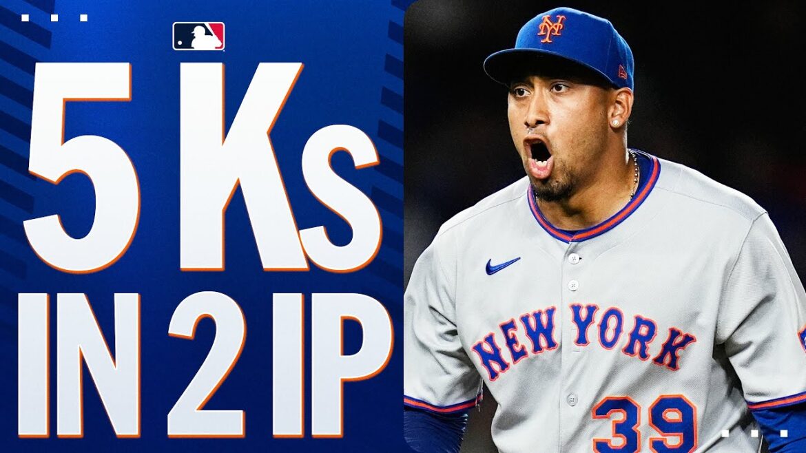 BIG 2-INNING SAVE FOR Edwin Díaz! (Struck out 5 of the 6 batters he faced ⚡️) BIG 2-INNING SAVE FOR Edwin Díaz! (Struck out 5 of the 6 batters he faced ⚡️)