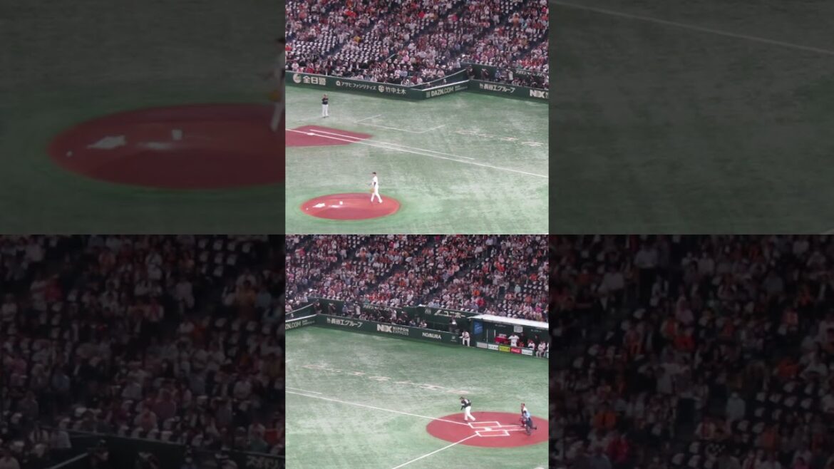 高橋礼からヒットを放つ山川穂高＜読売ジャイアンツ対 福岡ソフトバンクホークス2024年5月30日＞