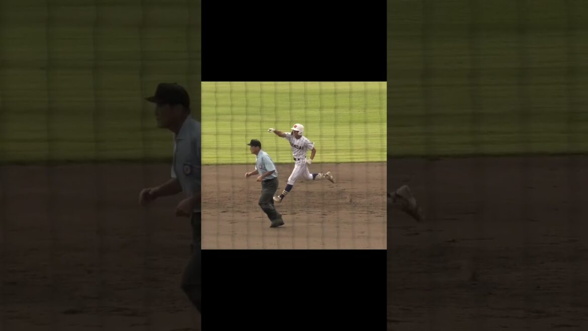 健大高崎  石田雄星選手 ホームラン