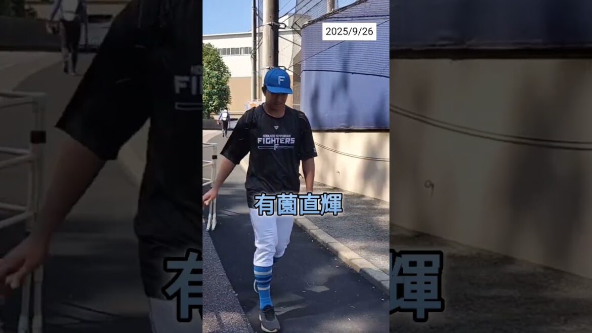 【FIGHTERS】 #山口アタル #有薗直輝 #孫貿磊 #マイカ与那嶺 #池田隆英 選手のファンサービス #shorts #日本ハム #ファイターズ