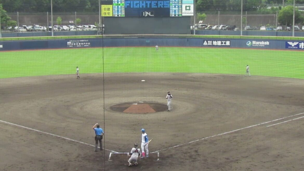 ジャイアンツ鈴木康平〜加藤豪将をセンターフライに＜日本ハムファイターズ対 読売ジャイアンツ2024年6月25日＞