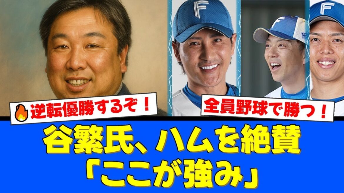 【専門家が徹底分析】ファイターズ逆転優勝への鍵は『全員野球』と『リリーフ陣の奮起』！谷繁元信、里崎智也、成瀬善久が語るチームの強みと課題とは？【プロ野球ファンの反応】
