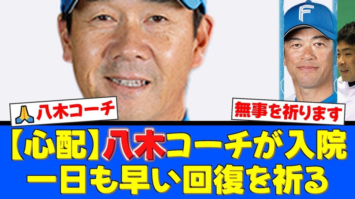 【衝撃】八木コーチ、頭部に折れたバットが直撃し緊急入院。頭蓋骨骨折はなかったものの脳に出血と腫れ…ファンからは心配と一日も早い回復を願う声が殺到【プロ野球ファンの反応】 【衝撃】八木コーチ、頭部に折れたバットが直撃し緊急入院。頭蓋骨骨折はなかったものの脳に出血と腫れ…ファンからは心配と一日も早い回復を願う声が殺到【プロ野球ファンの反応】