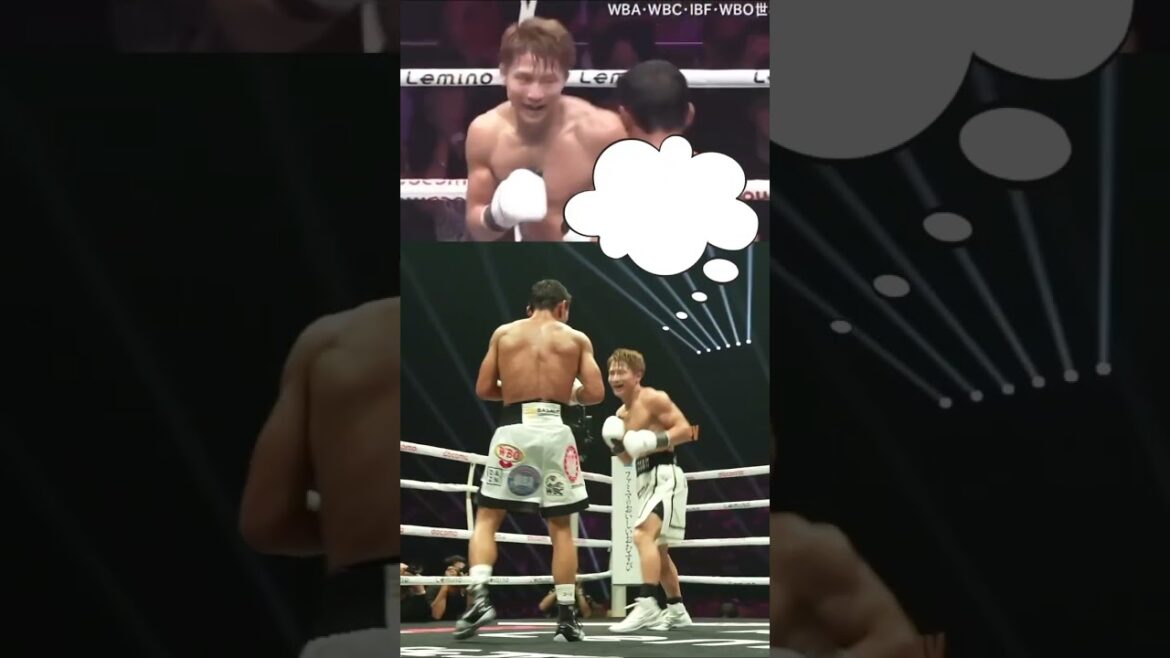 強烈ボディの後、井上が笑った真相 #井上尚弥 #アフマダリエフ #shorts