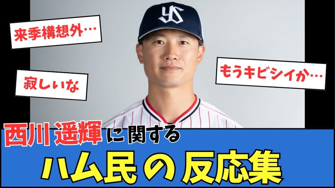 【ヤクルト】西川遥輝に関するハム民の反応集