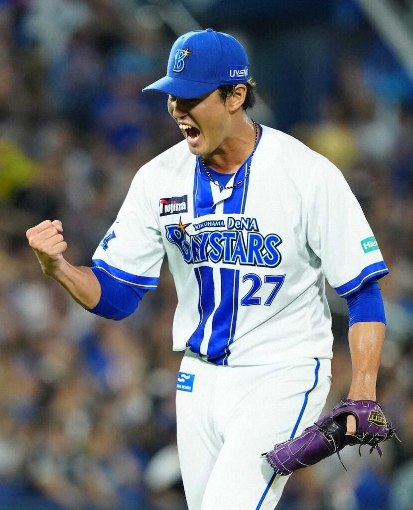 場内騒然！ DeNA藤浪 左打者・上林に死球 4回初安打許して乱れるも無失点で切り抜け、雄叫び（スポニチアネックス） - Yahoo!ニュース - Yahoo!ニュース