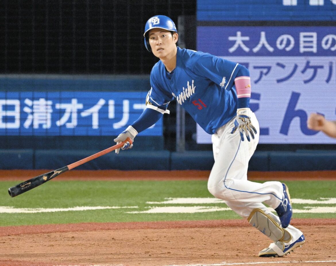 中日・上林誠知、死球に負けずフェン直二塁打 13戦連続安打 9・2から「ホーム6連戦、利点を生かして勝つ」（中日スポーツ） - Yahoo!ニュース - Yahoo!ニュース