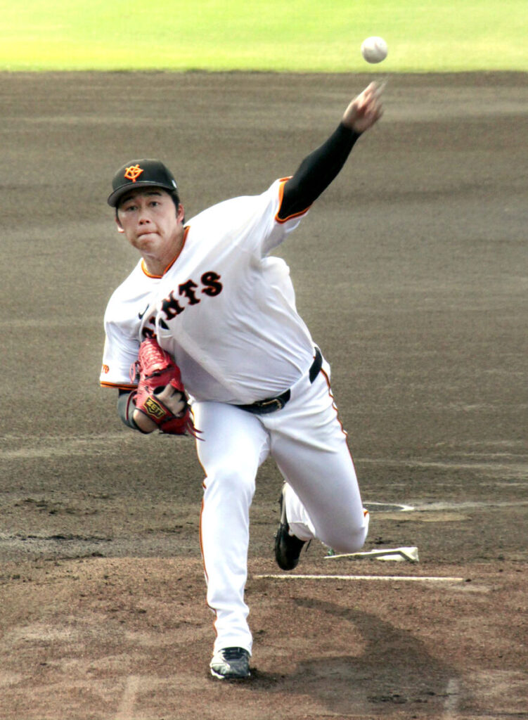 巨人・代木大和投手