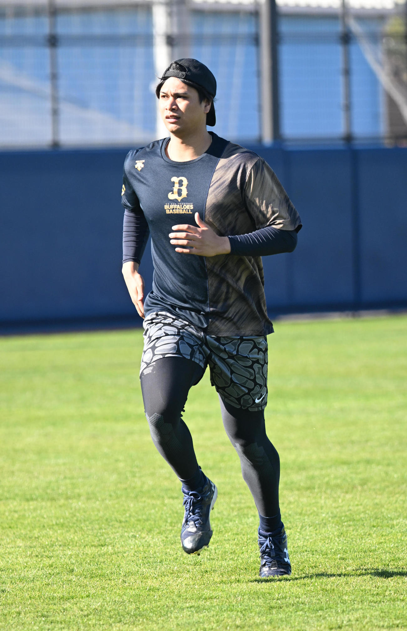 ランニングする宇田川