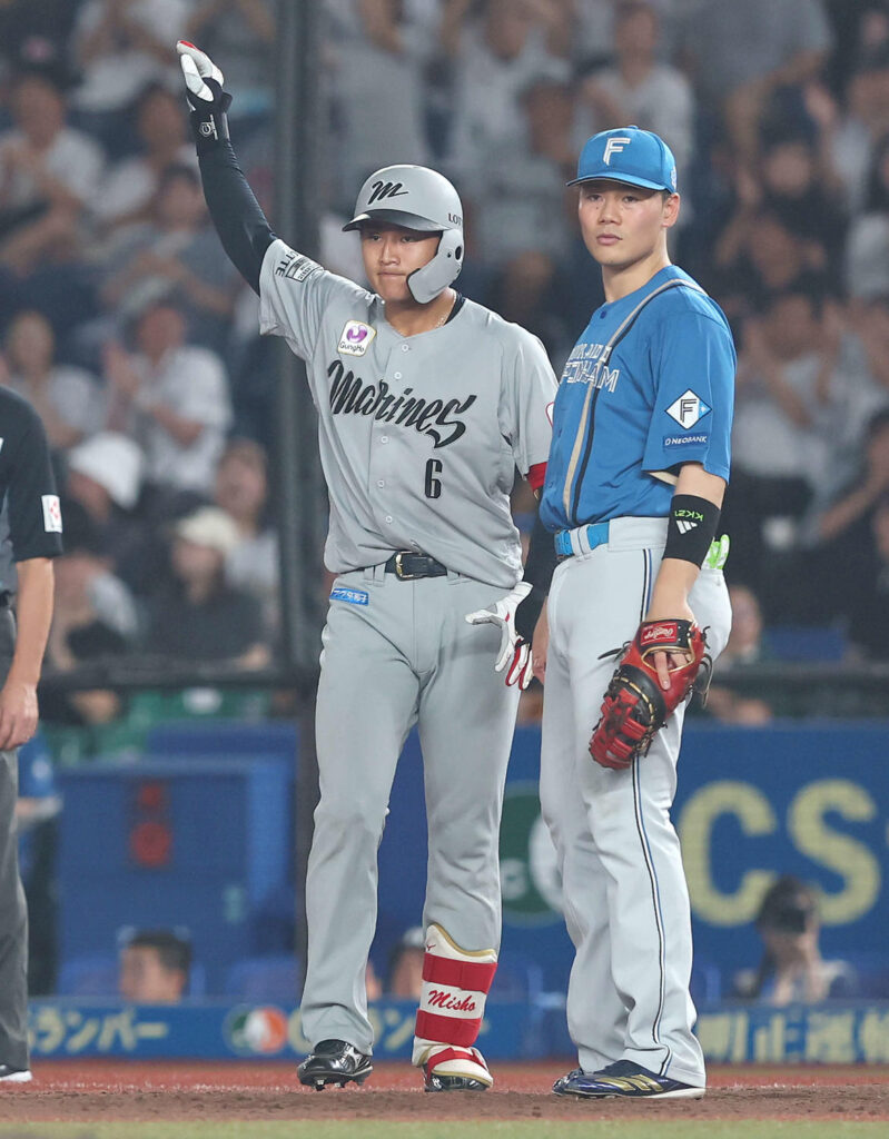 【ロッテ】西川史礁が今季29度目マルチ安打 最終打席は中飛に倒れ「この悔しさを忘れずに」（日刊スポーツ） - Yahoo!ニュース - Yahoo!ニュース