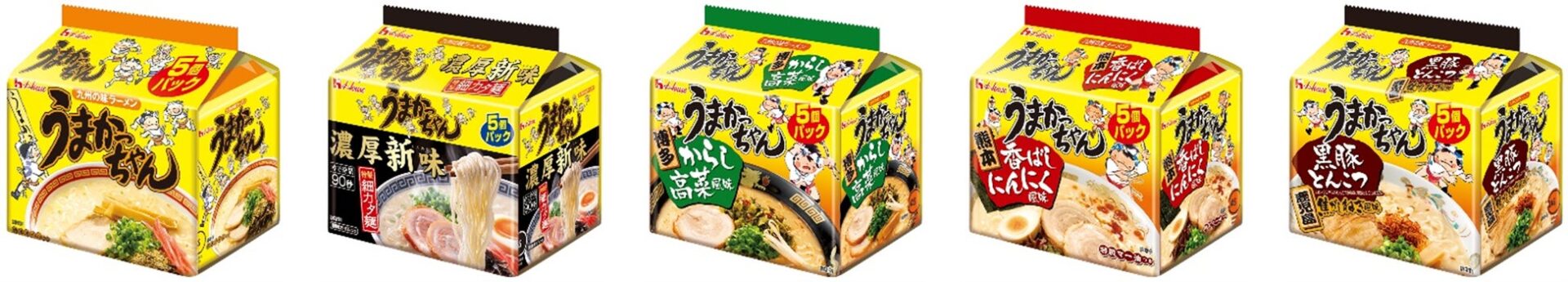 記事画像3: うまかっちゃんシリーズの5種類のおすすめセット