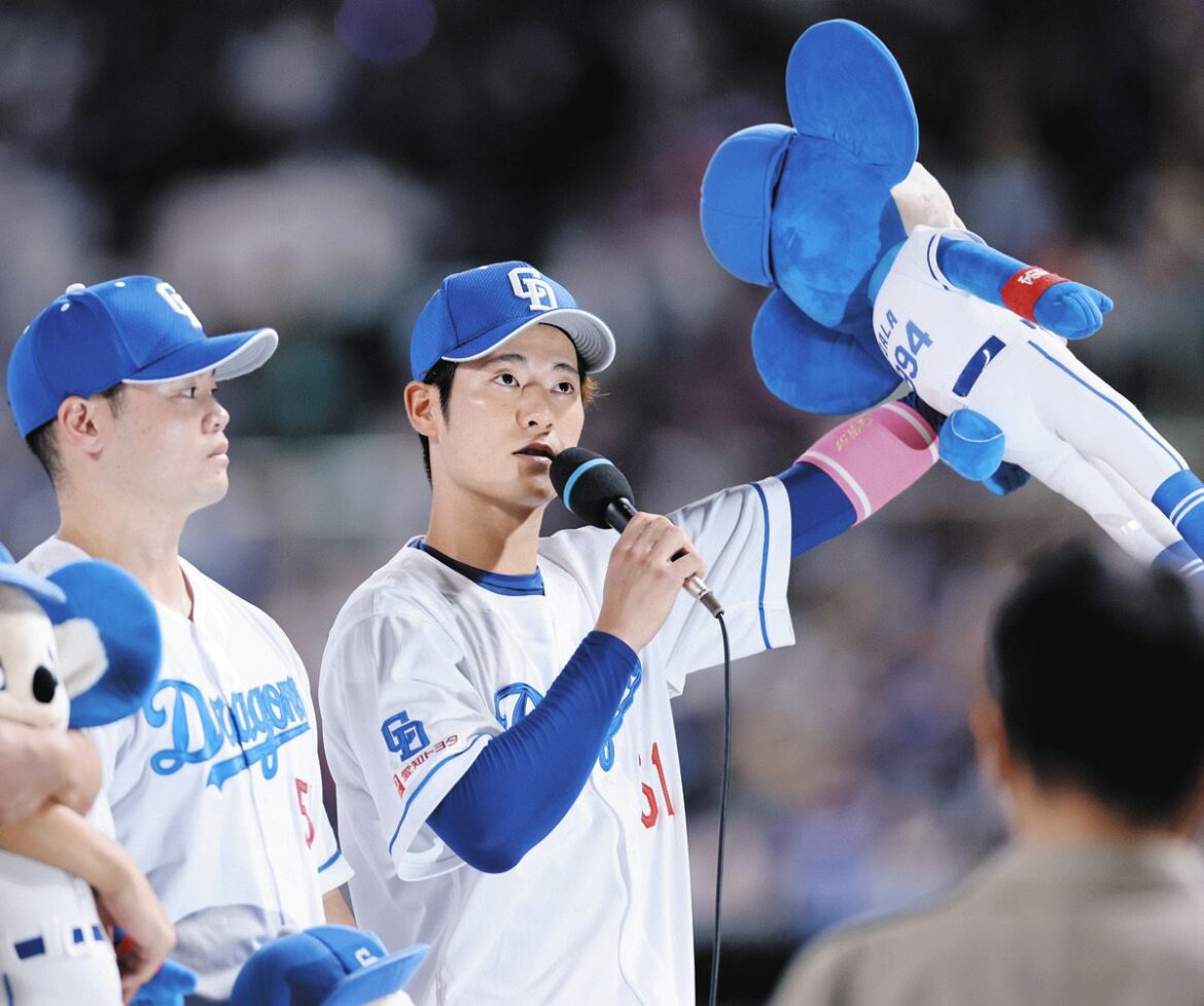 中日・上林誠知、ヒーローインタビューで爆笑トーク「打っていたバットが折れちゃった」「明日も涌井おじちゃんなので援護できるように」(中日スポーツ) – Yahoo!ニュース – Yahoo!ニュース 中日・上林誠知、ヒーローインタビューで爆笑トーク「打っていたバットが折れちゃった」「明日も涌井おじちゃんなので援護できるように」(中日スポーツ) - Yahoo!ニュース - Yahoo!ニュース