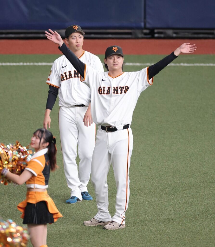 【巨人】３０ホールドで初お立ち台の田中瑛斗「いい場面で使ってもらって、ありがたいなと思って投げてます」（スポーツ報知） - Yahoo!ニュース - Yahoo!ニュース