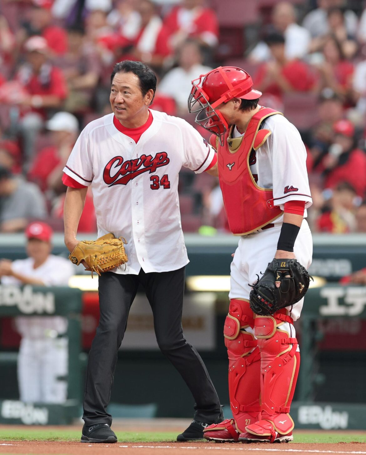 広島ドラ1の139勝左腕 66歳のカープユニ姿に「いつまでも男前」「カッコいい!!」の声 マツダスタジアムで始球式(デイリースポーツ) – Yahoo!ニュース – Yahoo!ニュース 広島ドラ1の139勝左腕 66歳のカープユニ姿に「いつまでも男前」「カッコいい!!」の声 マツダスタジアムで始球式(デイリースポーツ) - Yahoo!ニュース - Yahoo!ニュース