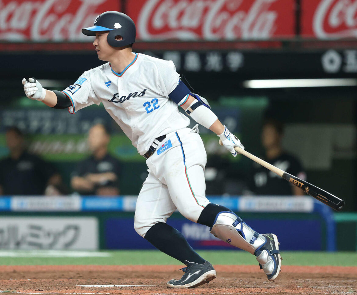 【西武】古賀悠斗が10試合連続安打 ８月以降、打率３割３分３厘と打撃好調（日刊スポーツ） - Yahoo!ニュース - Yahoo!ニュース
