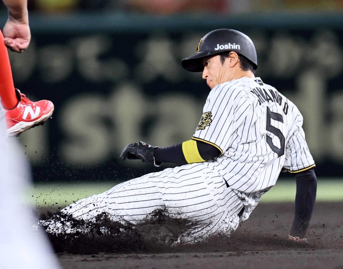 阪神・近本が完全復活 ２戦連続マルチ＆１０戦ぶりセ単独トップ２８盗塁 球児監督「足」たたえた（デイリースポーツ） - Yahoo!ニュース - Yahoo!ニュース