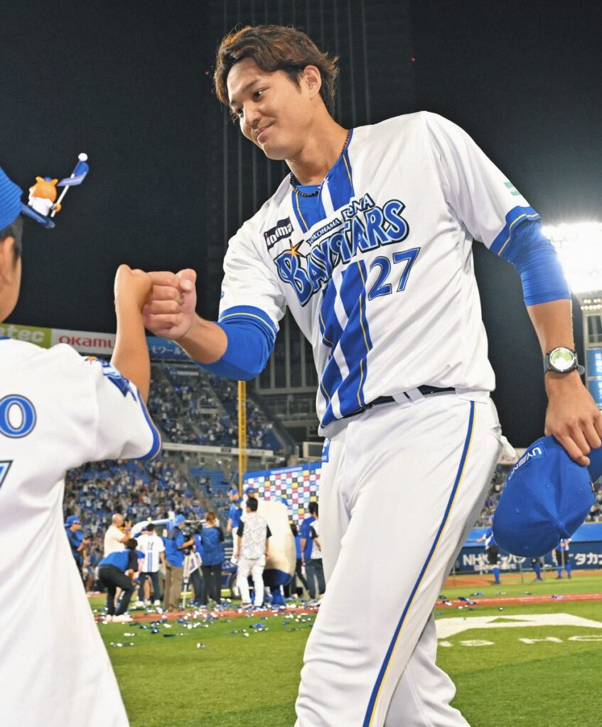 DeNA・藤浪晋太郎、「力みが出て、欲が出た」7回四球になったヤクルト・中村悠への厳しい内角球を反省（中日スポーツ） - Yahoo!ニュース - Yahoo!ニュース